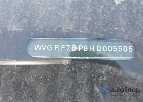 2017 Volkswagen Touareg V6 Wolfsburg Edition from USA, damaged, VIN WVGRF7BP8HD005505